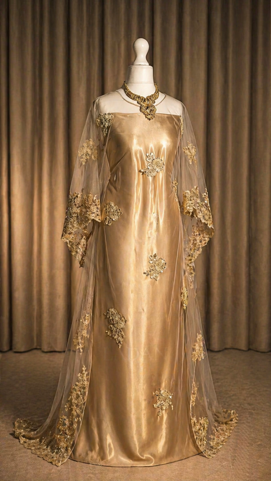 Pearl Lace Dirac | Gold