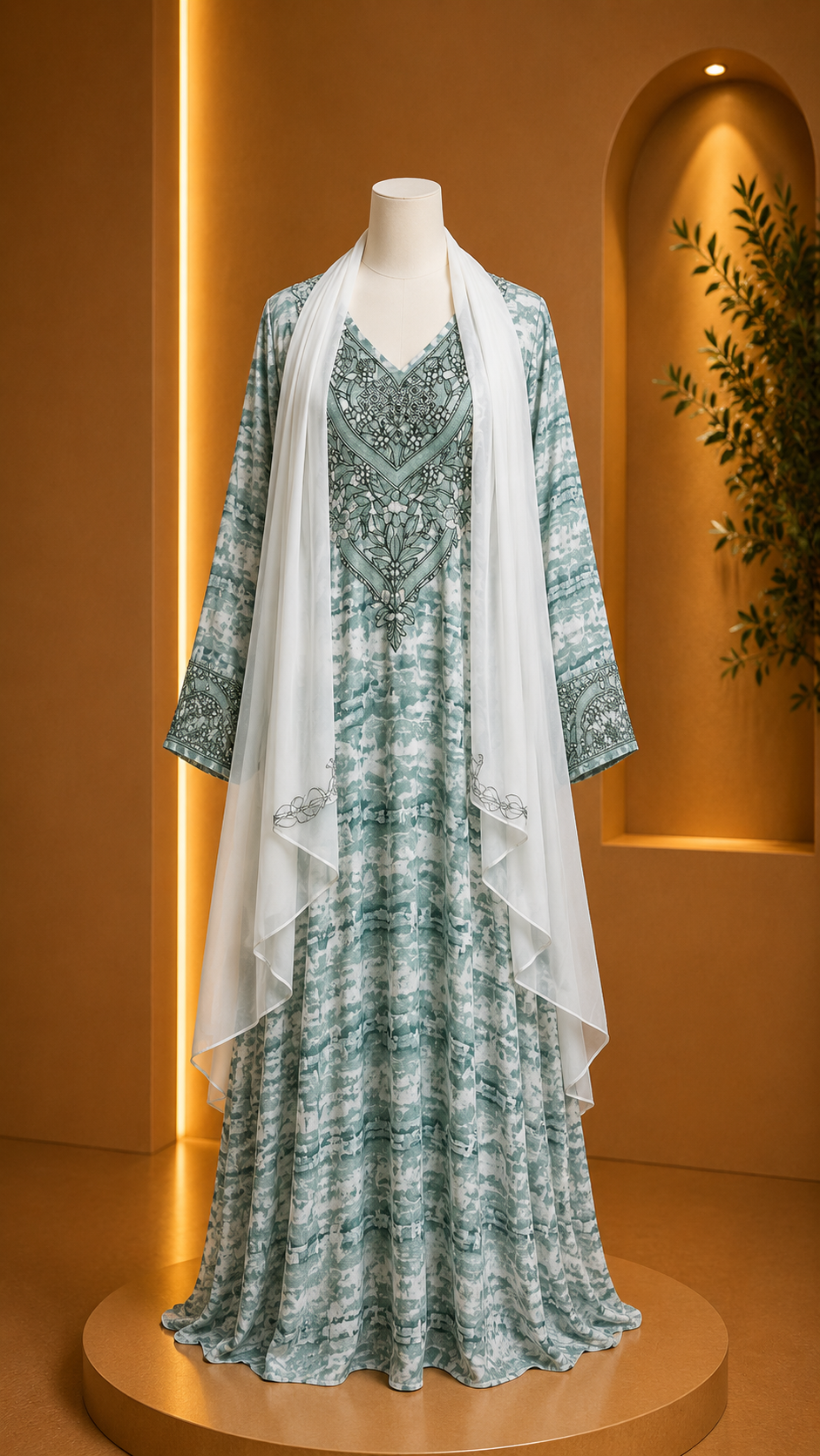 Sage Green Makhawer