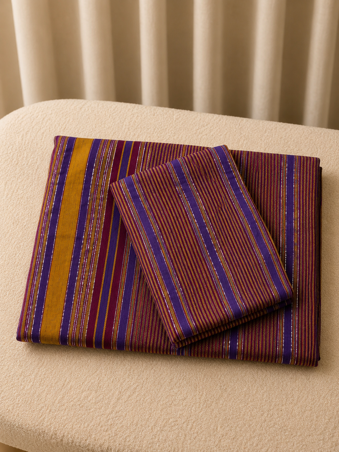 Hido Iyo Dhaqan - Purple, Gold & Red