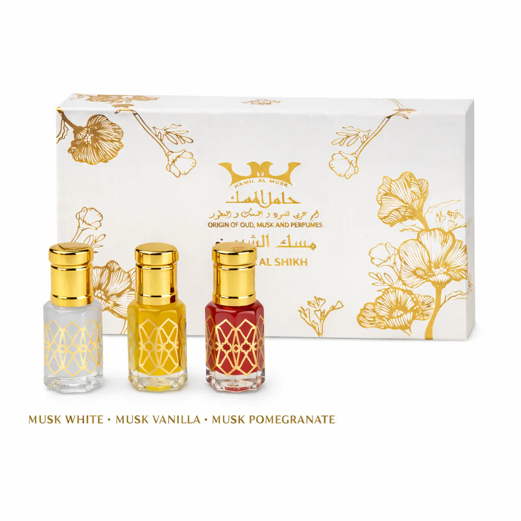 Musk Al Shikh Gift Set – White Musk, Vanilla & Pomegranate