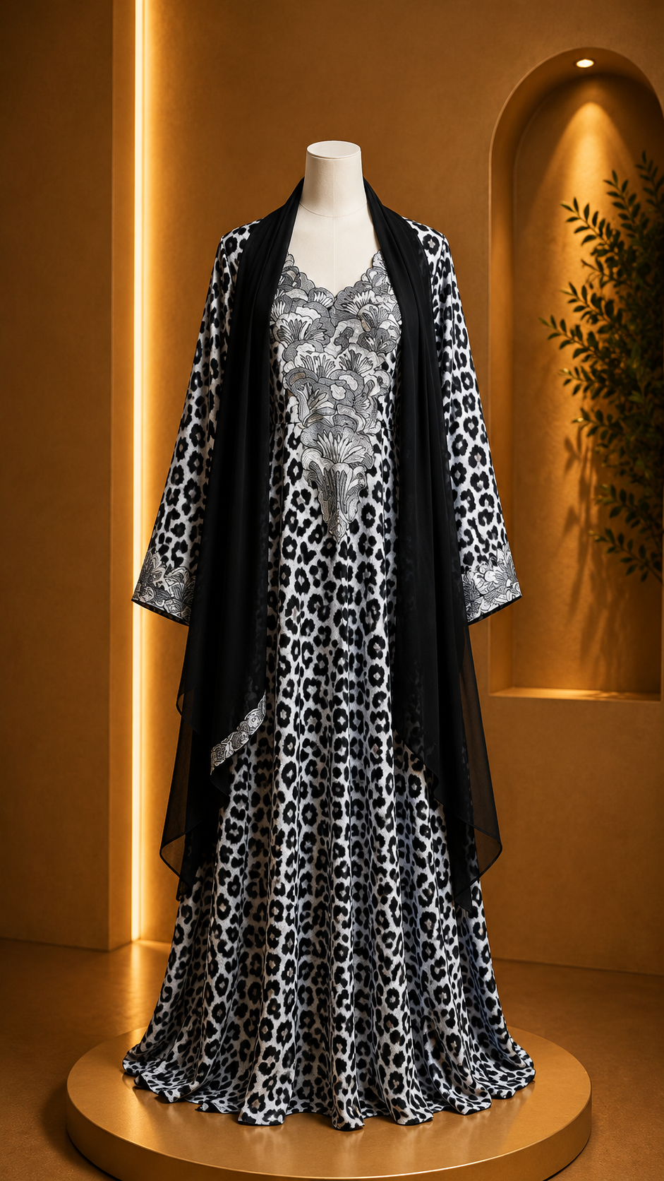 Leopard Print Makhawer