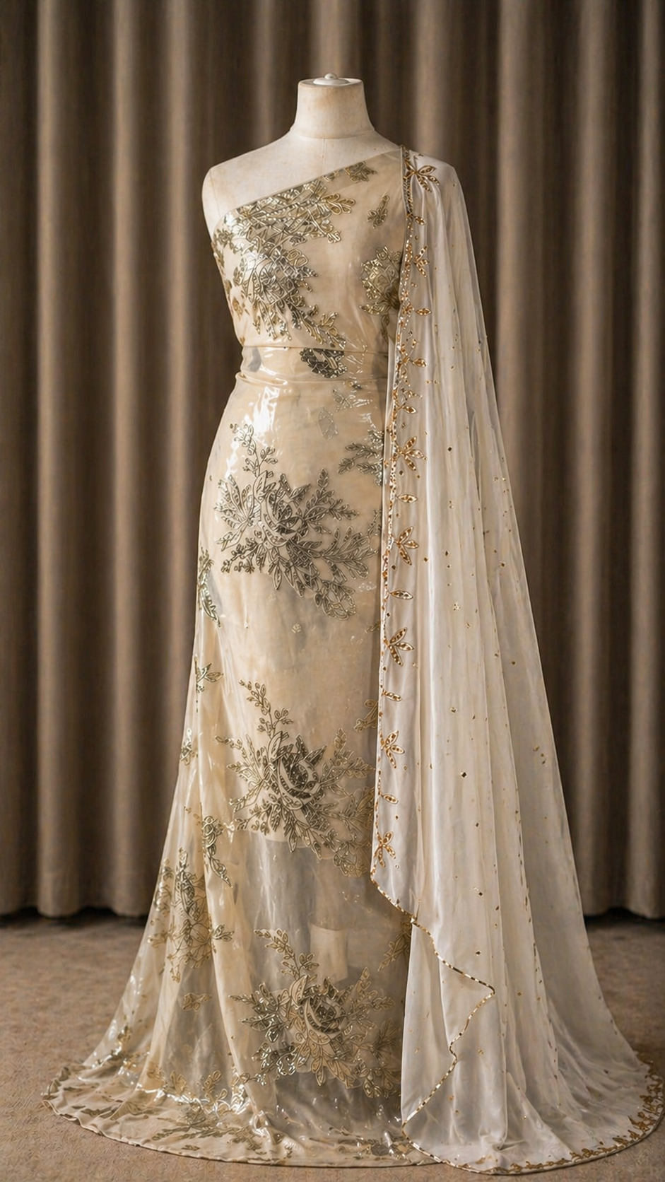 Faransawi Dirac Collection | White & Gold