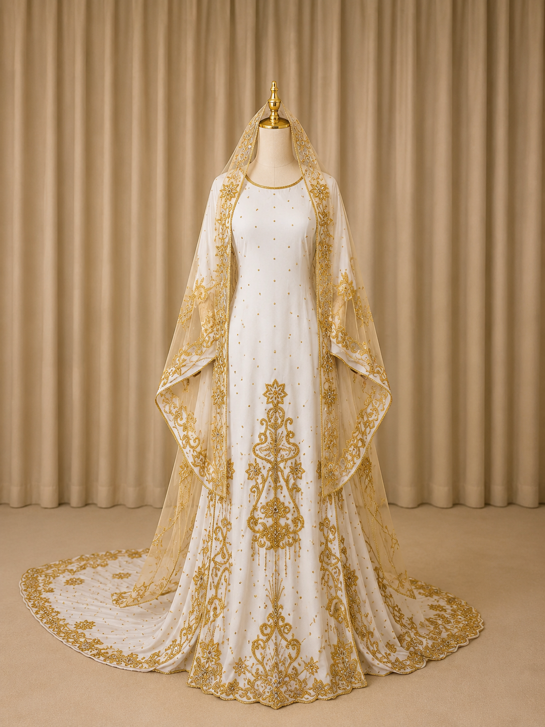 Bridal Dirac - White