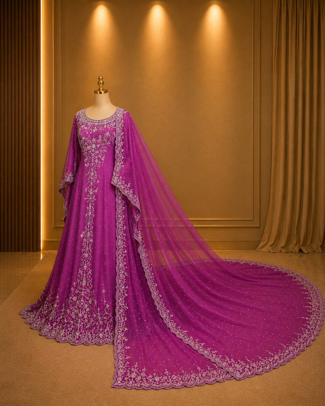 Bridal Dirac - Lilac/Purple Velvet