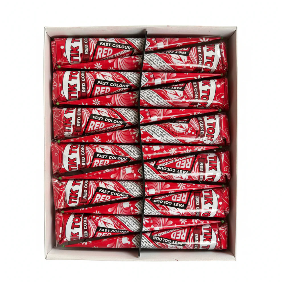 Tik Tok Red Cone Fast Colour – Box of 12