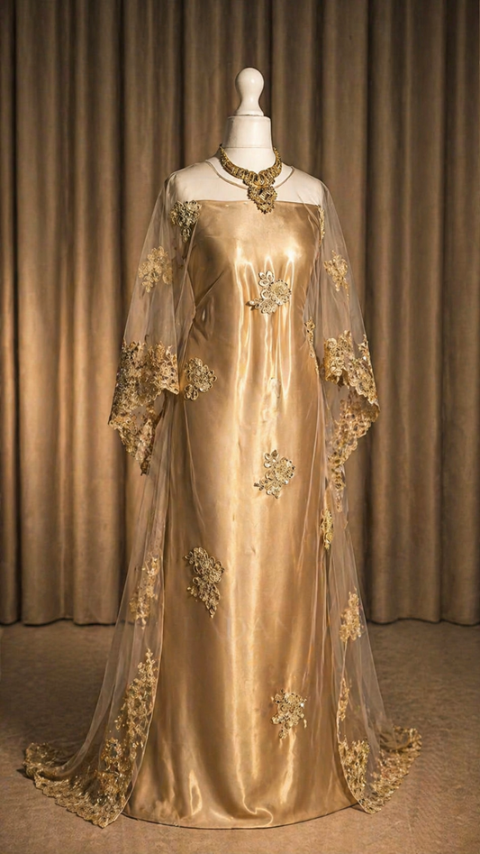 Pearl Lace Dirac | Gold