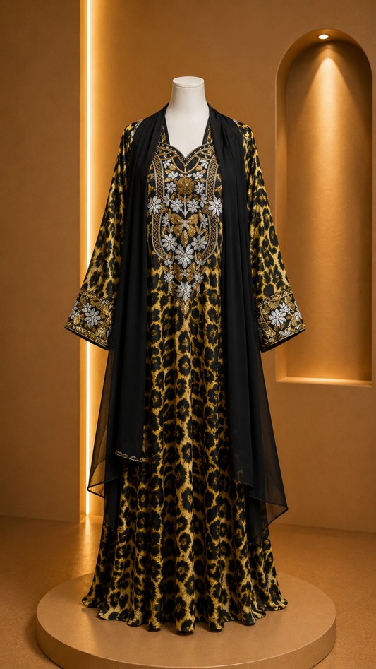 Leopard Print Makhawer