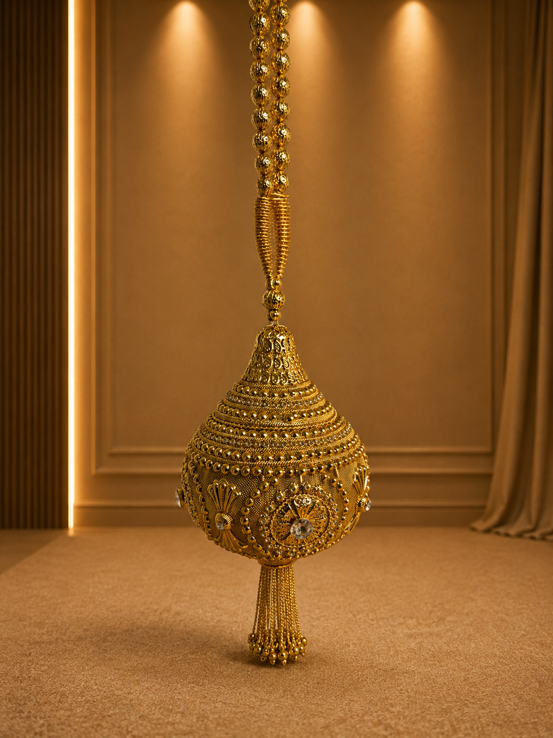 Gold Bridal Bag