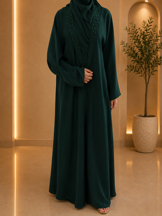 Collar Abaya Emerald