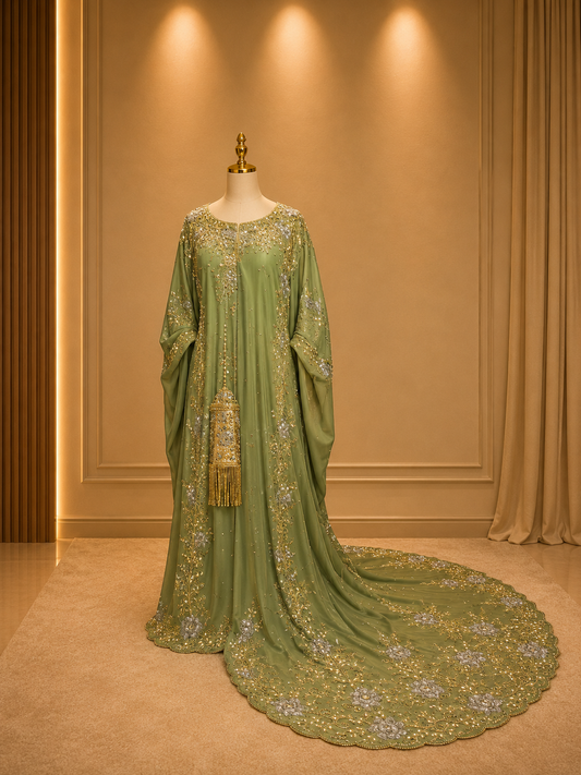 Bridal Dirac - Olive Green