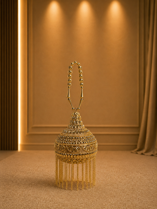 Mini Gold Bridal Bag
