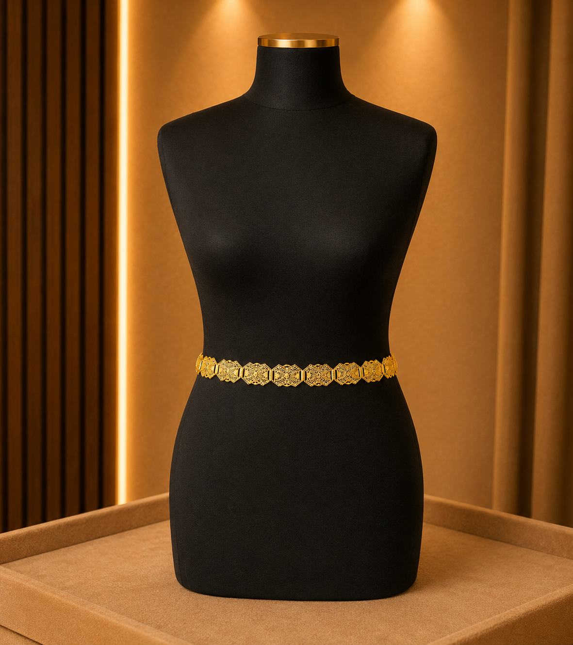 DINA - Adjustable Golden Belt