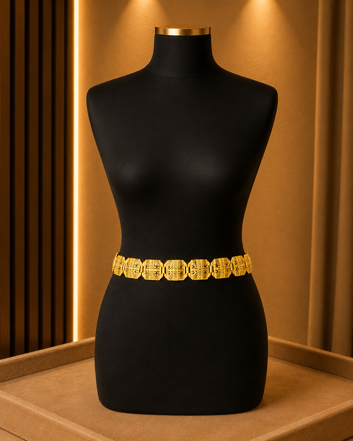 DALIA - Adjustable Golden Belt