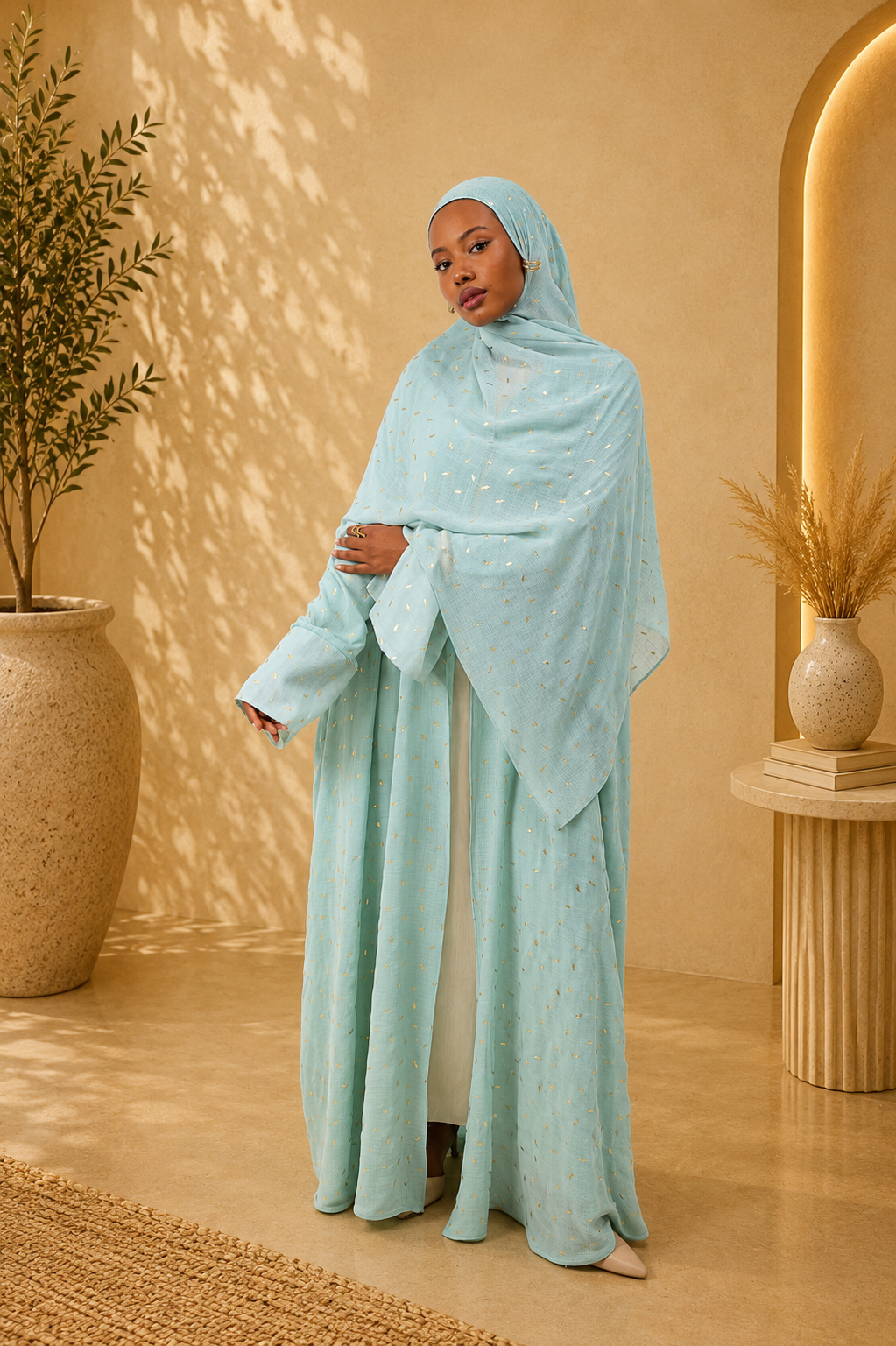 Mint Abaya