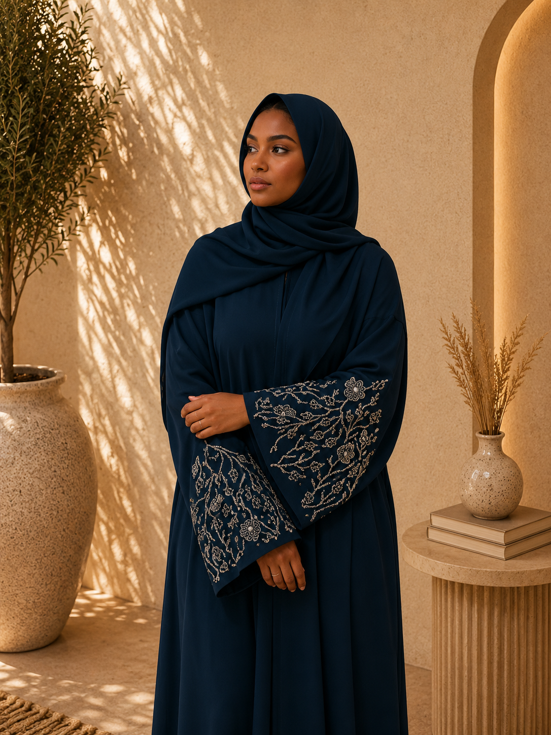 Abaya Amira – Midnight Blue