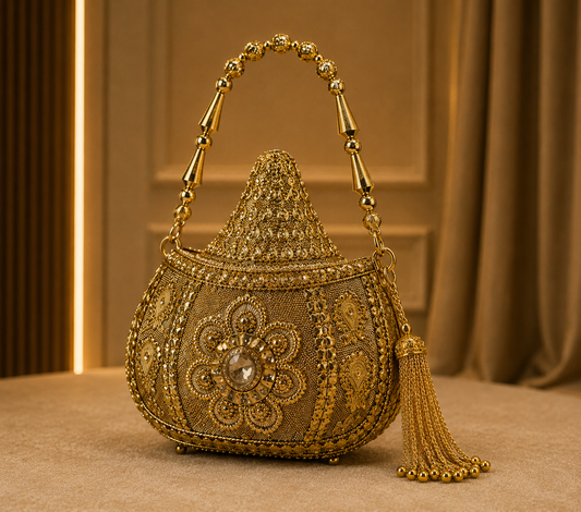 Bronze Bridal Bag