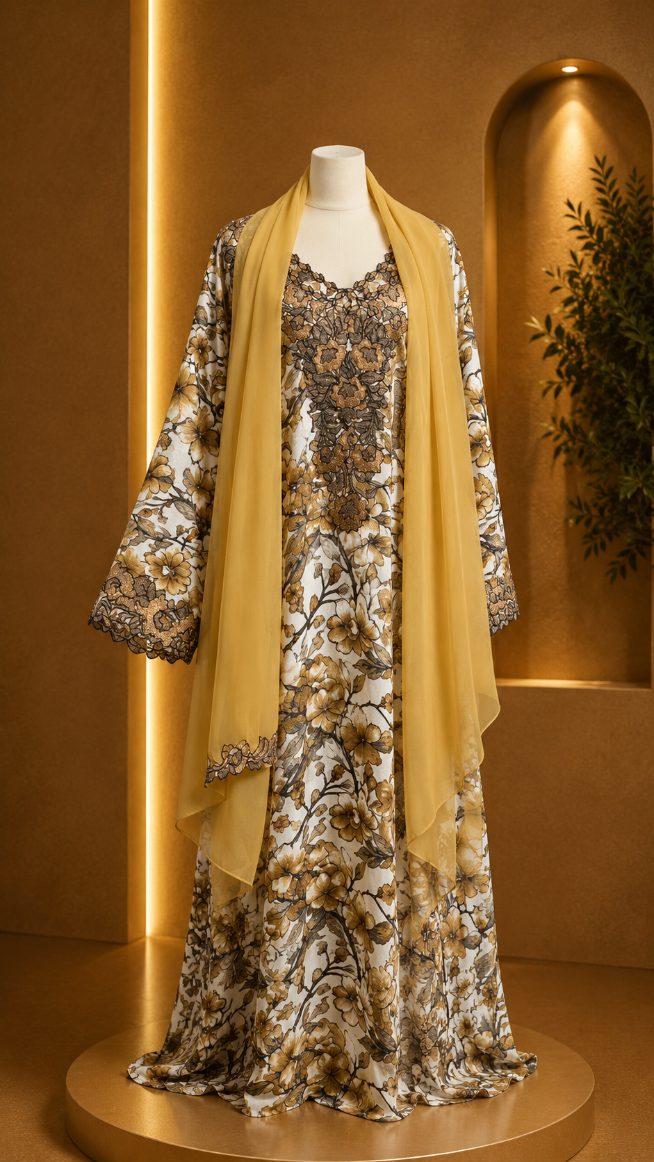Golden Brown Makhawer