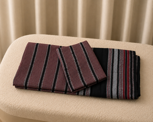 Hido Iyo Dhaqan - Black, Silver & Red