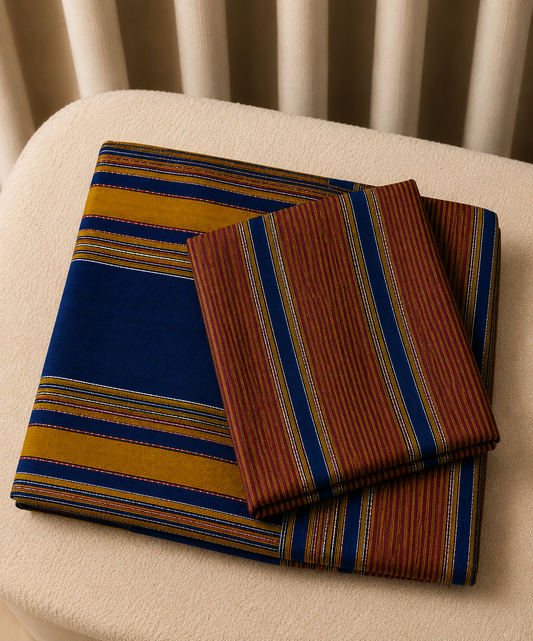 Hido Iyo Dhaqan - Blue, Gold & Red