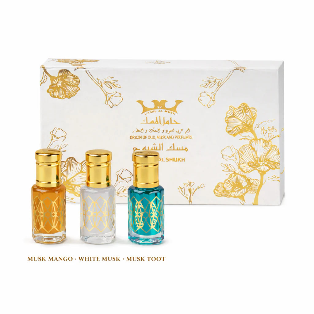 Musk Al Shikh Gift Set – Luxury Musk Collection (3 Scents)