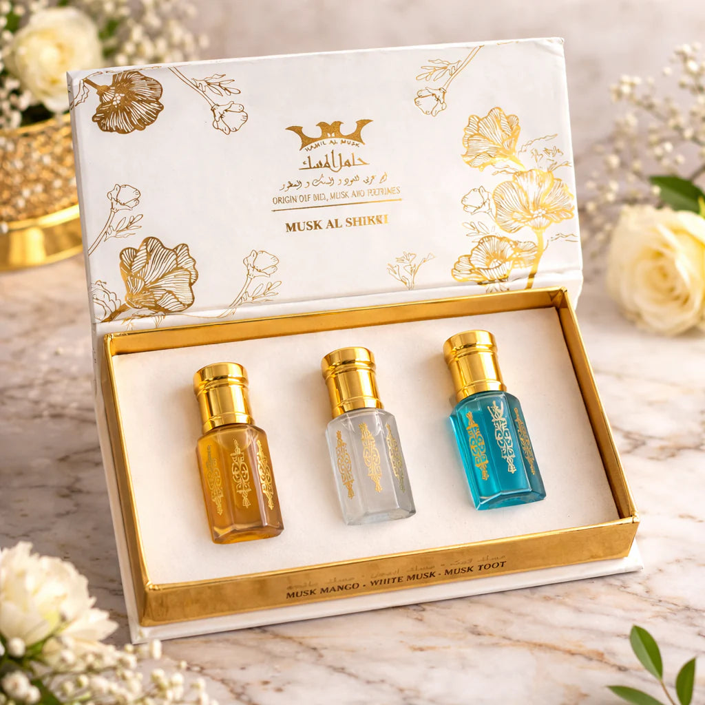 Musk Al Shikh Gift Set – Luxury Musk Collection (3 Scents)