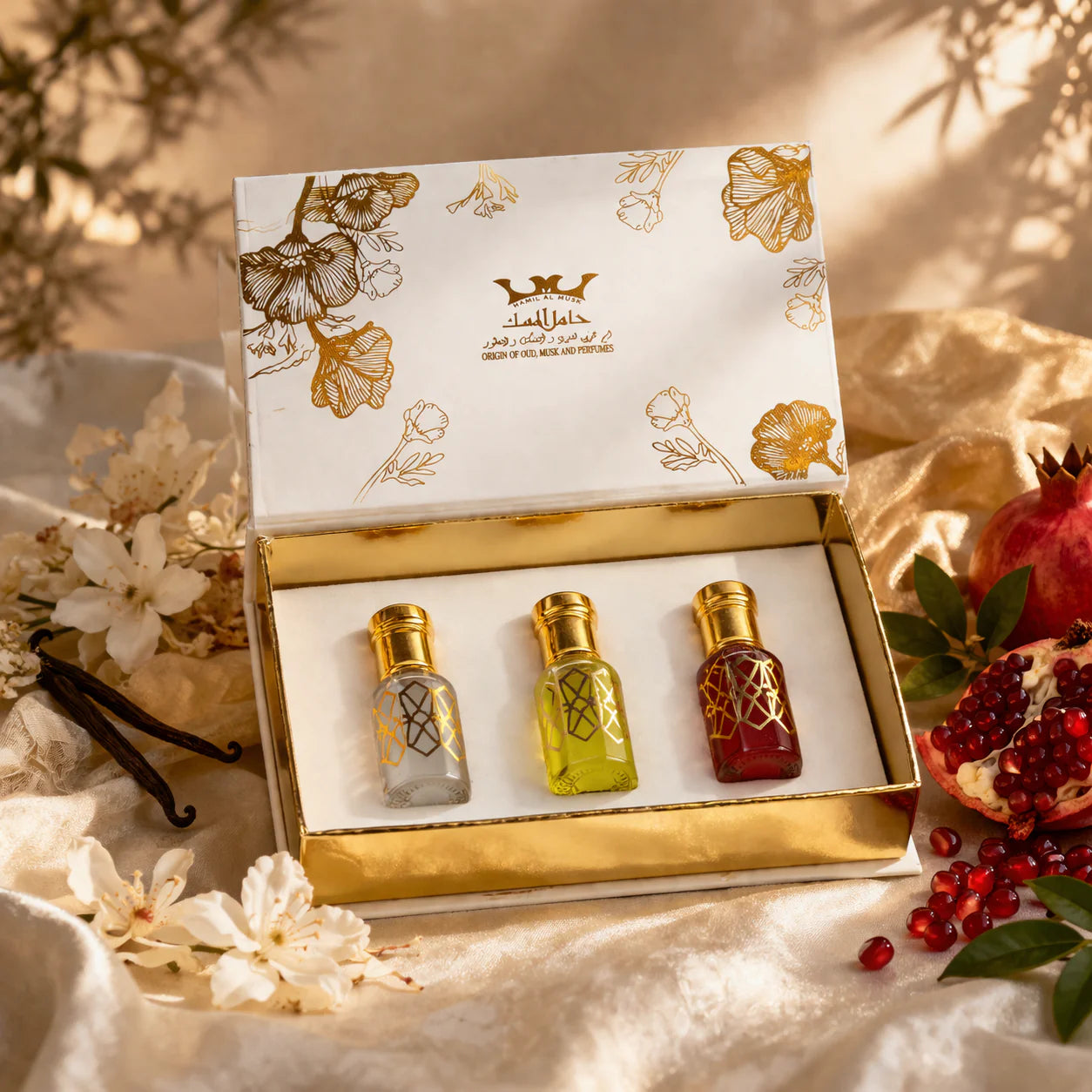 Musk Al Shikh Gift Set – White Musk, Vanilla & Pomegranate