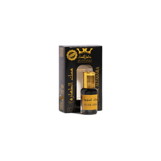 Musk Black Aswad – Alcohol-Free Black Musk Perfume Oil