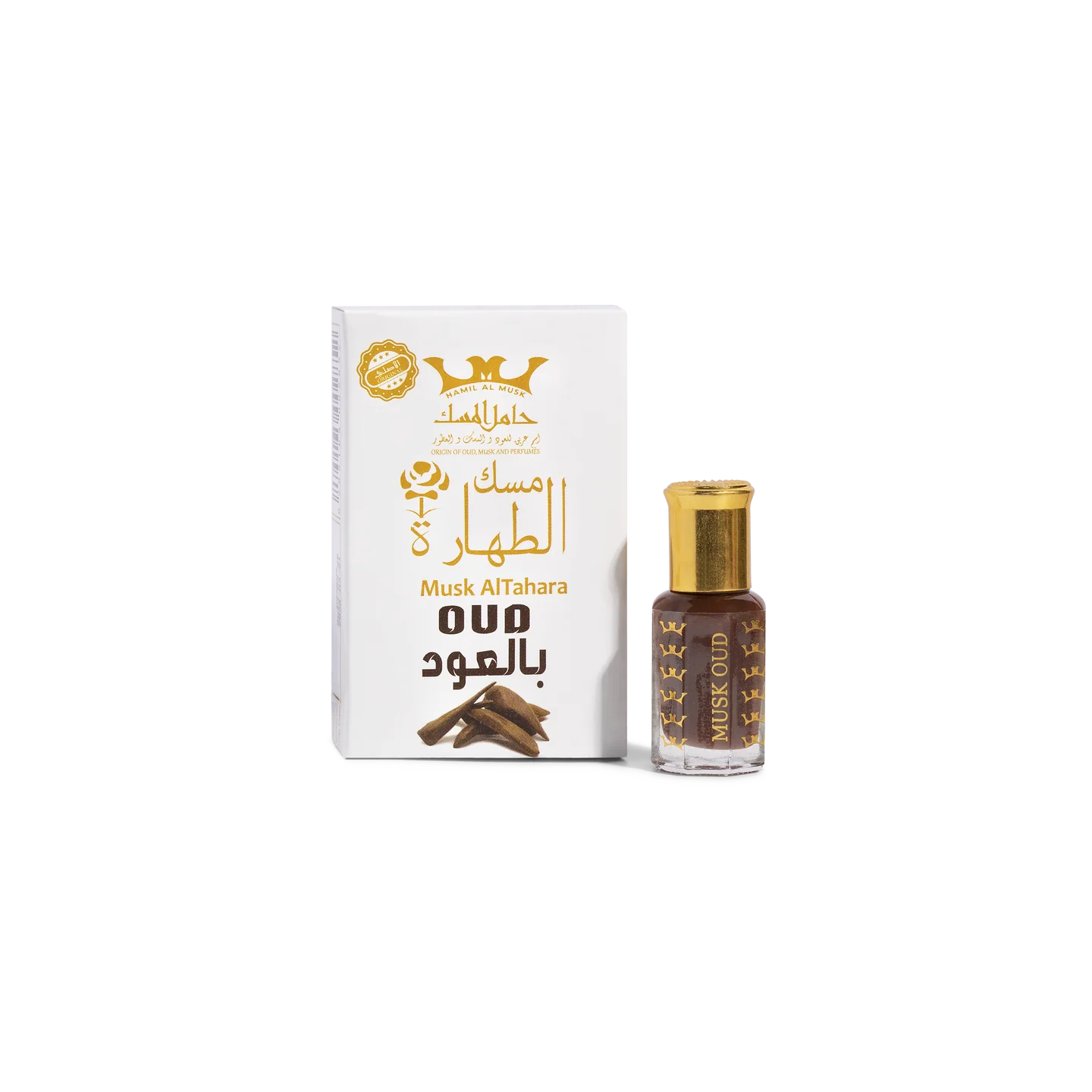 White Musk & Oud – Alcohol-Free Perfume Oil