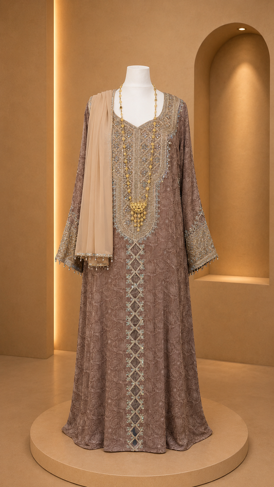 *VIP* Light Brown Emirati Makhawer
