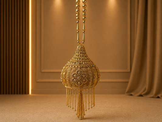 Mini Gold Bridal Bag