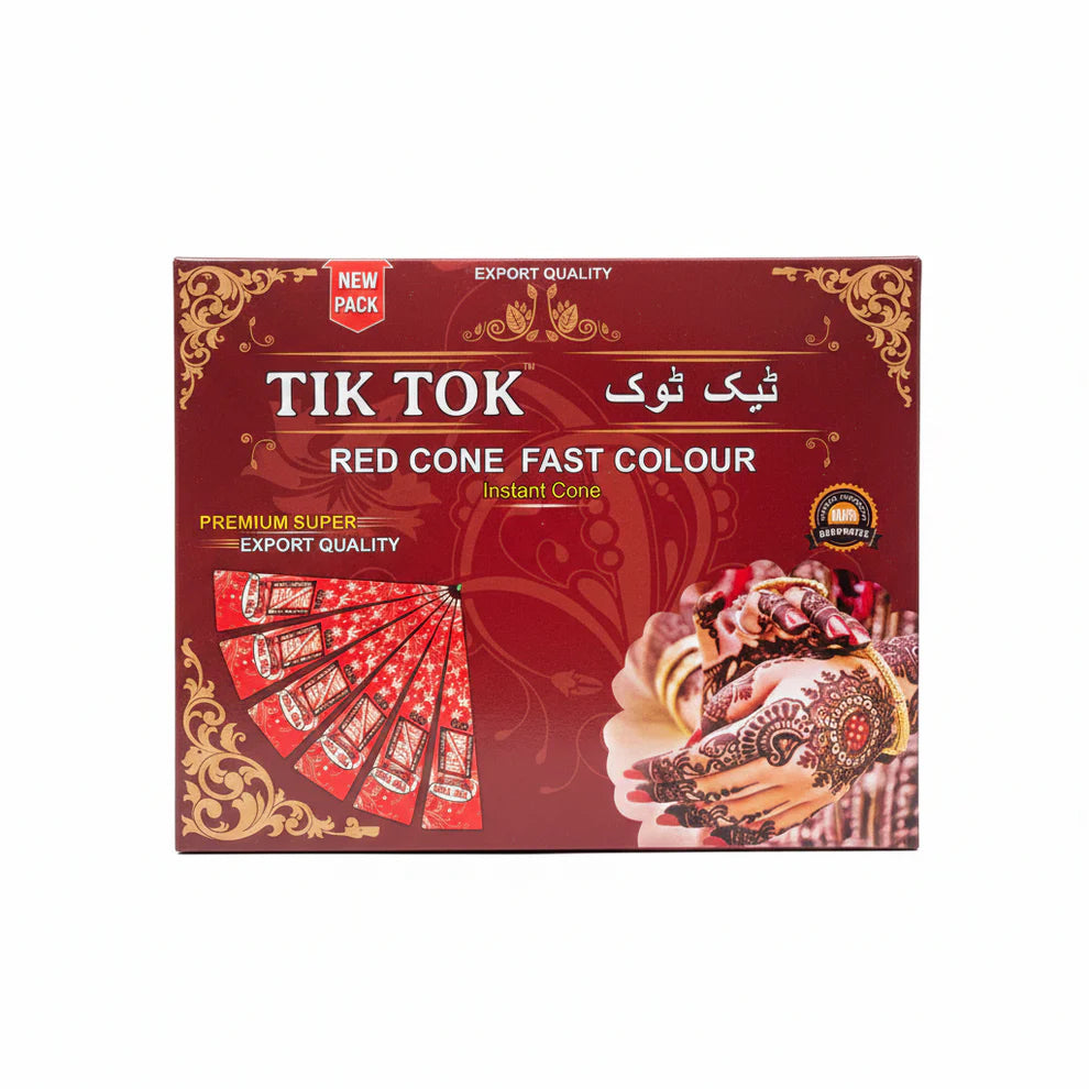 Tik Tok Red Cone Fast Colour – Box of 12