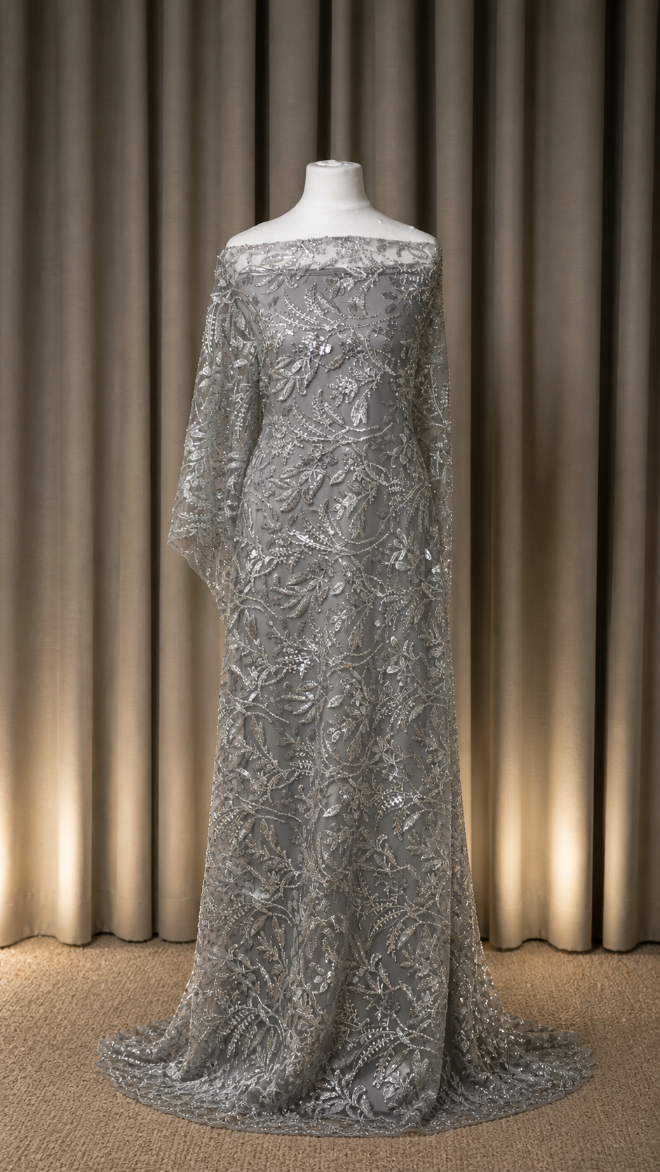 Luxury Lace Dirac | Silver