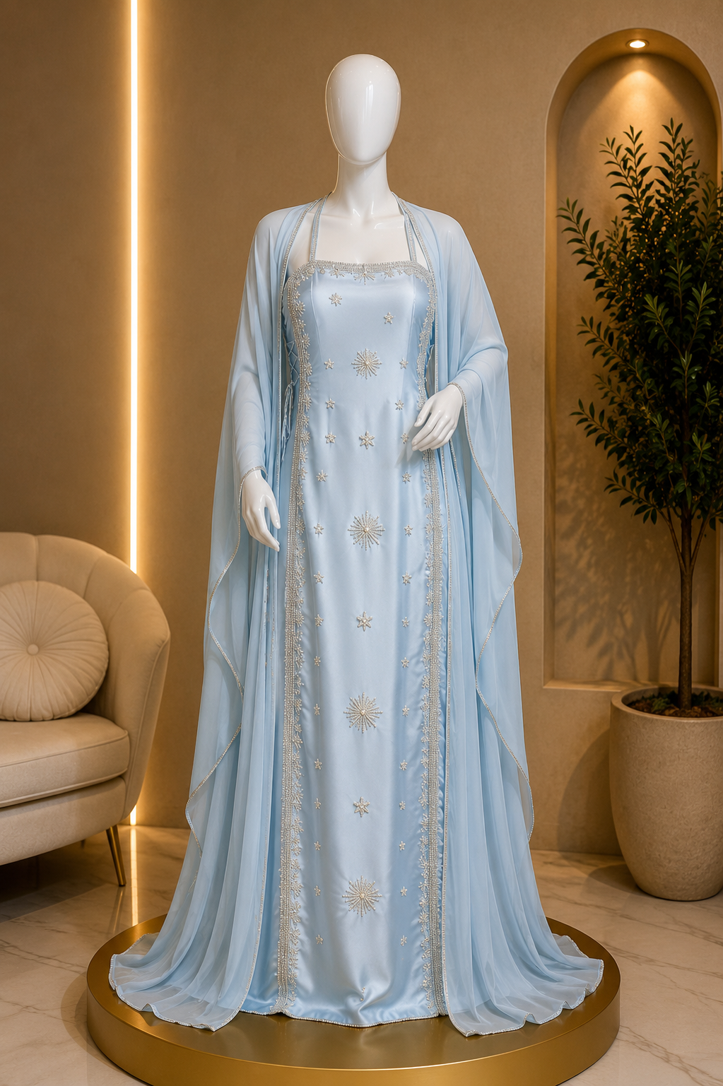 VIP Baby Blue Dress