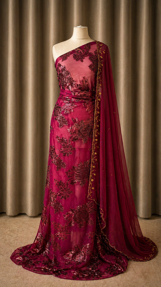Faransawi Dirac Collection | Wine/Purple