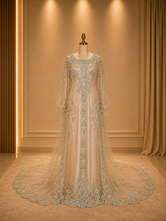Bridal Dirac - Pink Peach