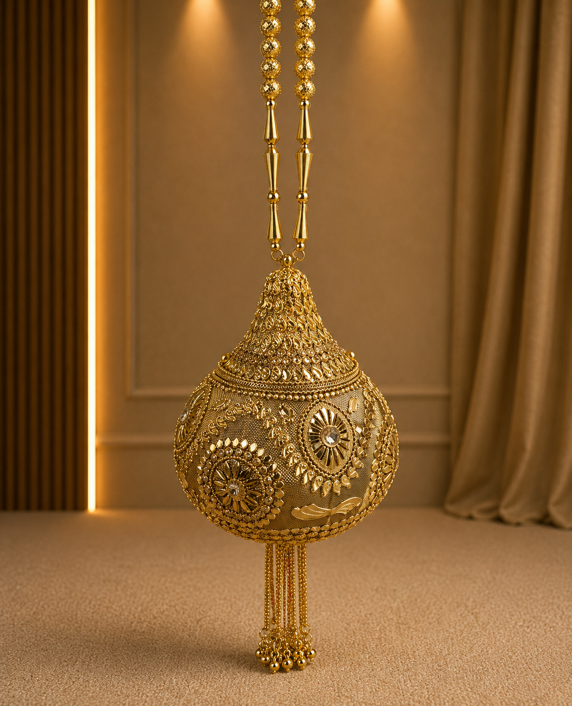 Bronze Bridal Bag